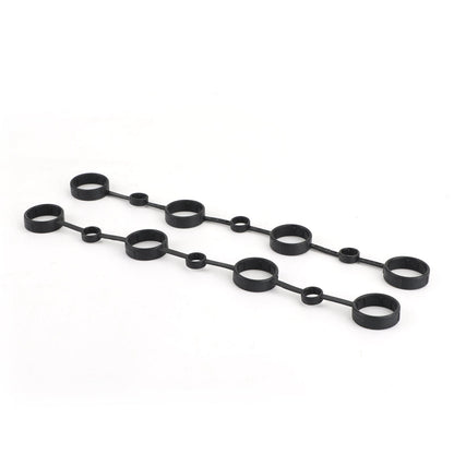 Cayenne V8 Left & Right Valve Cover Gasket Set Spark Plug Seals Cam Gasket