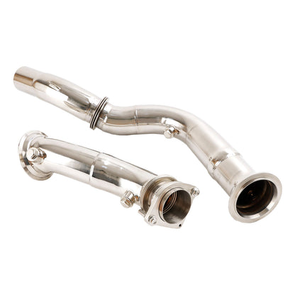 2018-2021 BMW M2 F82 Competition S55 Only Exhaust Racing Downpipes