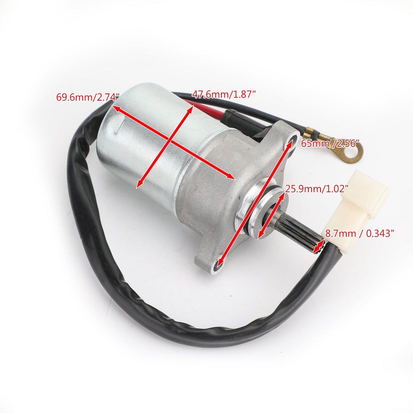 New Starter 1B9-H1800-00 For Yamaha 50 C3 GIGGLE XF50 VOX XC50 Vino YN50 BX50 Scooter 04-17