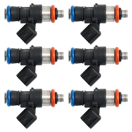 2011-2017 Ford MUSTANG Lincoln MKX 3.7L 6PCS Fuel Injector 0280158191