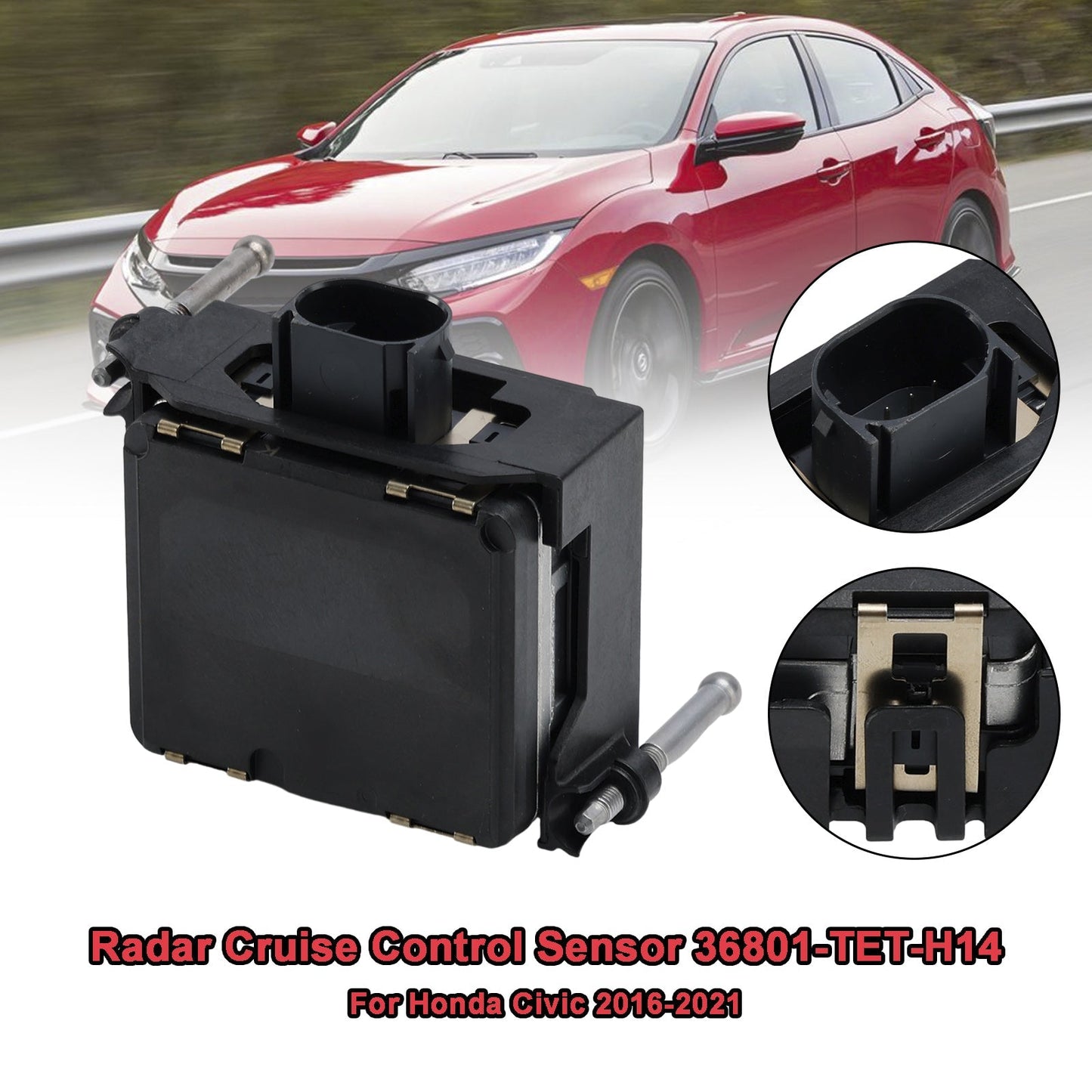 2016-2021 Honda Civic Front Radar Cruise Control Distance Sensor 36801-TET-H14