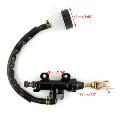 04-13 Honda VFR400 CBR1000RR 88-92 Honda VFR400 CBR250 88-12 Honda VFR400 CB600 03-12 Rear Brake Master Cylinder Fluid Reservoir