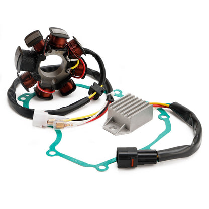 2010-2011 450 XC-W SD Magneto Coil Stator+Voltage Regulator+Gasket Assy Kit 80039004000 80011034000