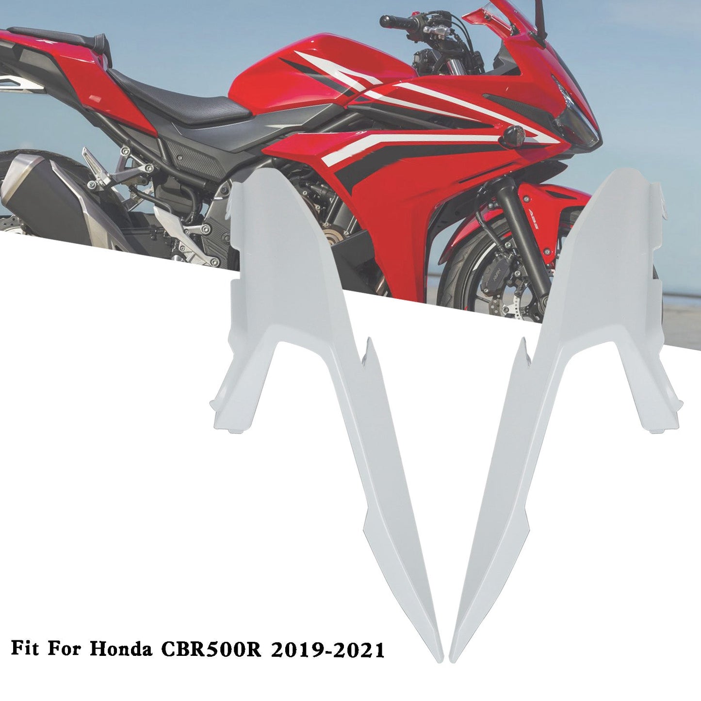 Rear Upper Tail Side Cover Fairing Cowl For Honda CBR500R 2019-2021