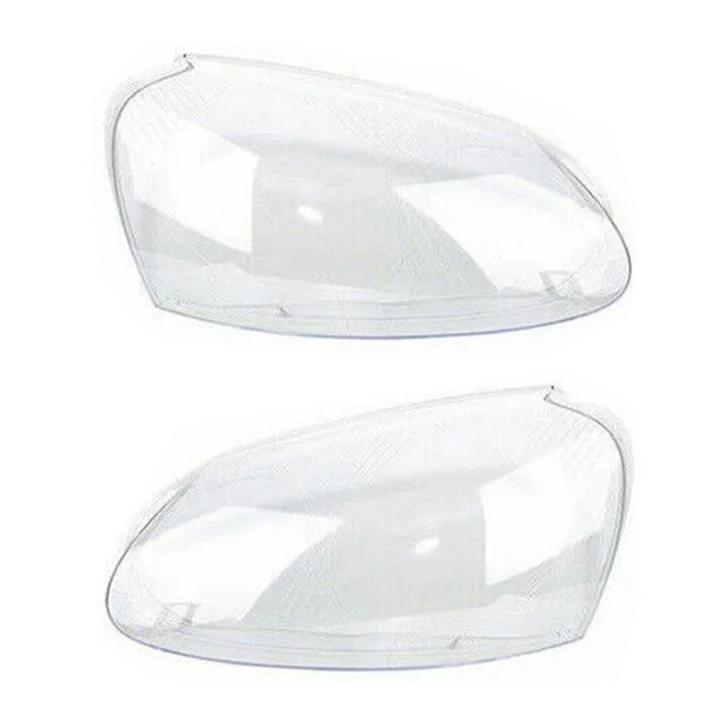 2005-2009 Volkswagen Golf 5 MK5 2PCS Front Headlight Lens Headlamp Clear Cover 1K6941005S 1K6941006S