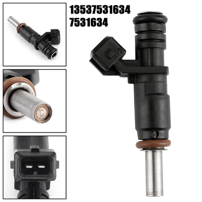 FJ748 1x Fuel Injectors For 06-12 BMW 128i 328i X3 X5 Z4 525i 2.0/2.5/3.0L 13537531634 Champoo