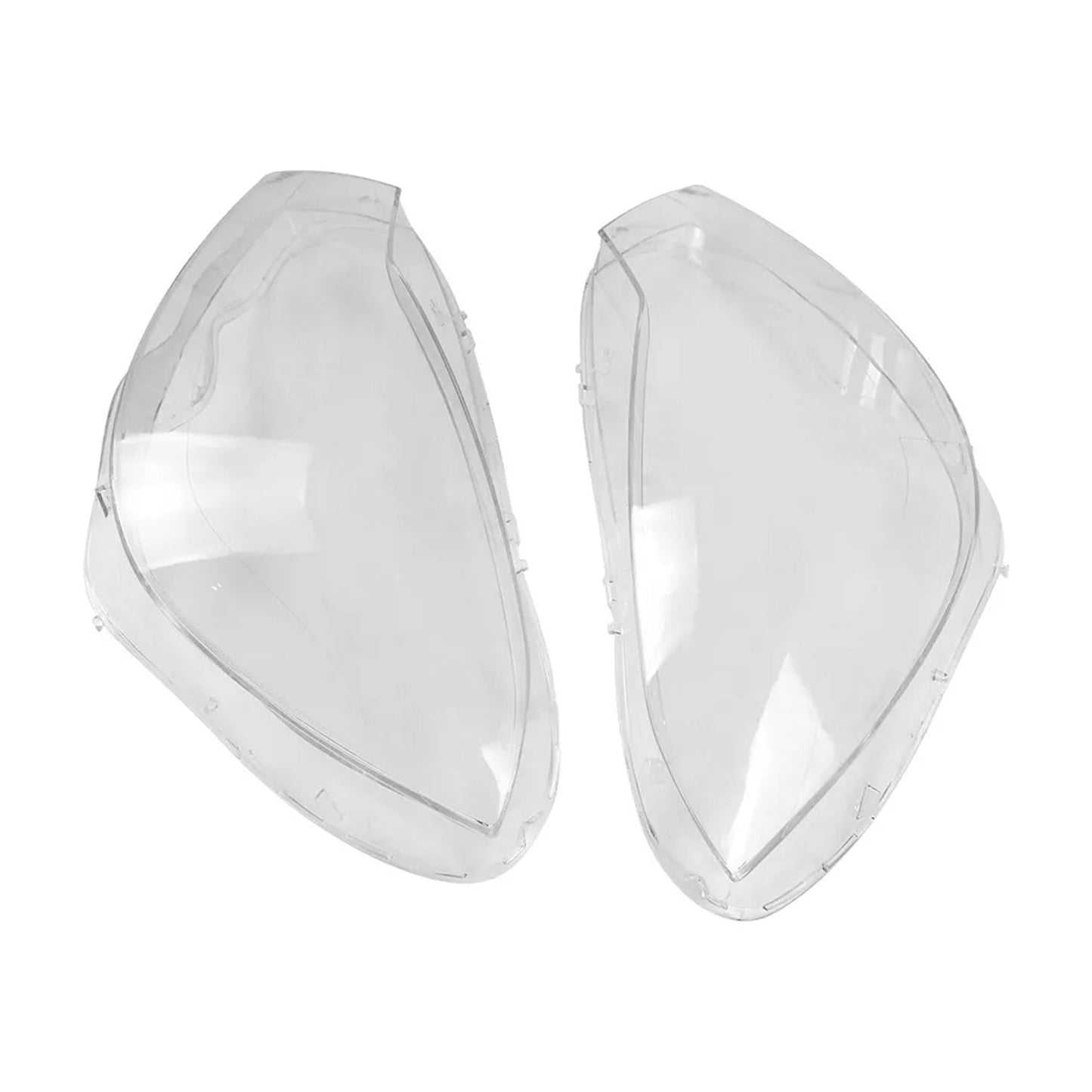 2011-2015 Mercedes Benz C Class W204 2PCS Front Headlight Lens Cover Lampshade A2048203539 A2048203639