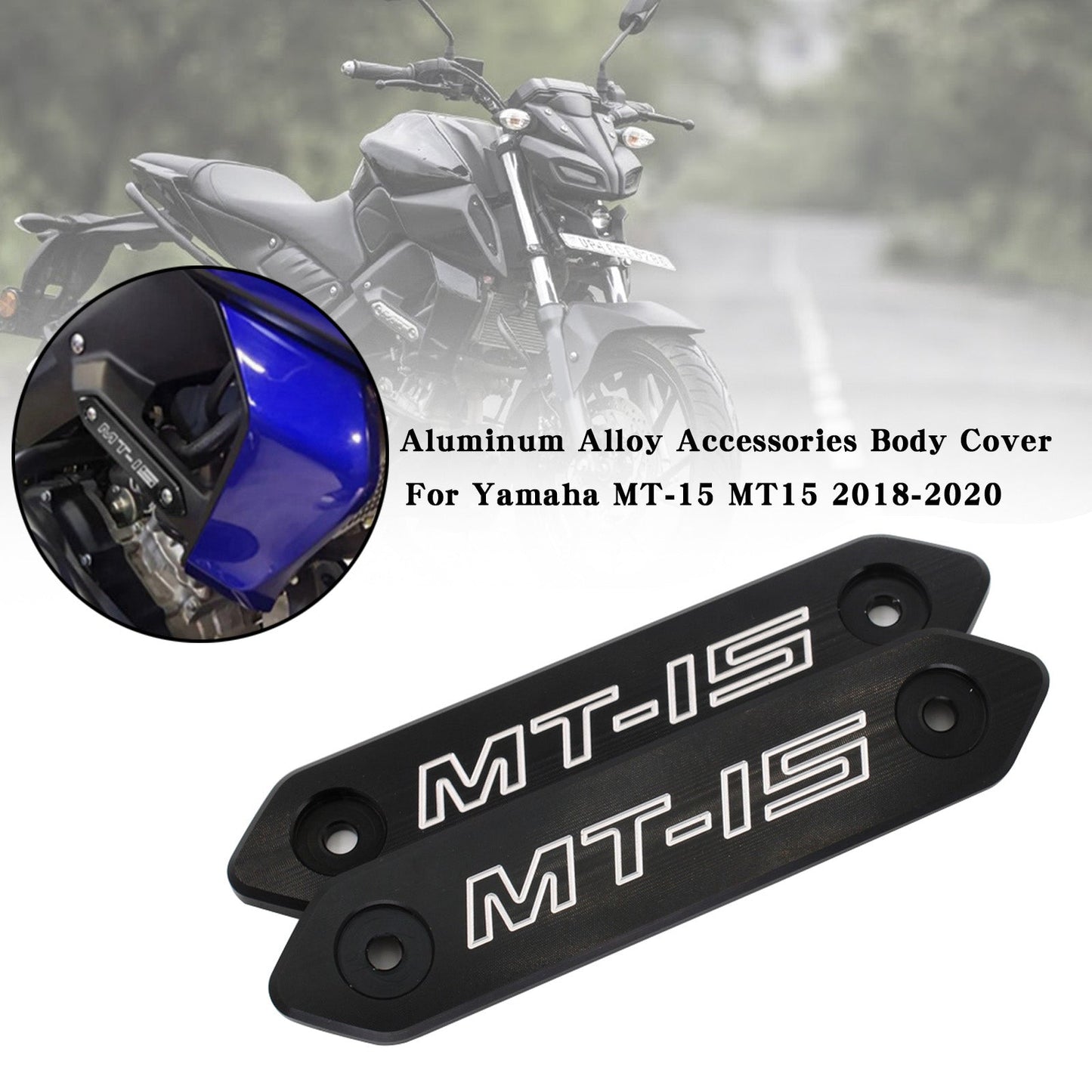 Aluminum Alloy Accessories Body Cover For Yamaha MT 15 MT-15 MT15 2018-2020