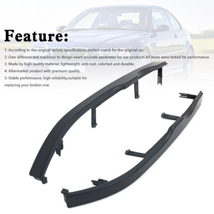 1999-2002 BMW 3-Series E46 Coupe Cabridet 2-Door Pre-LCI Headlight Fillers Primed 51138208680 51138208679