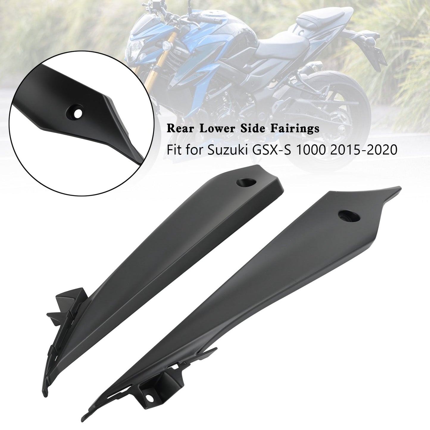 Rear Lower Side Fairings For Suzuki GSX-S 1000 2015-2020