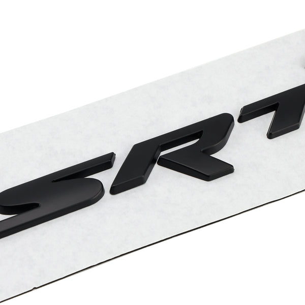 Challenger Trunk Lid Badge Rear Tailgate SRT Hellcat Decal Emblem Black