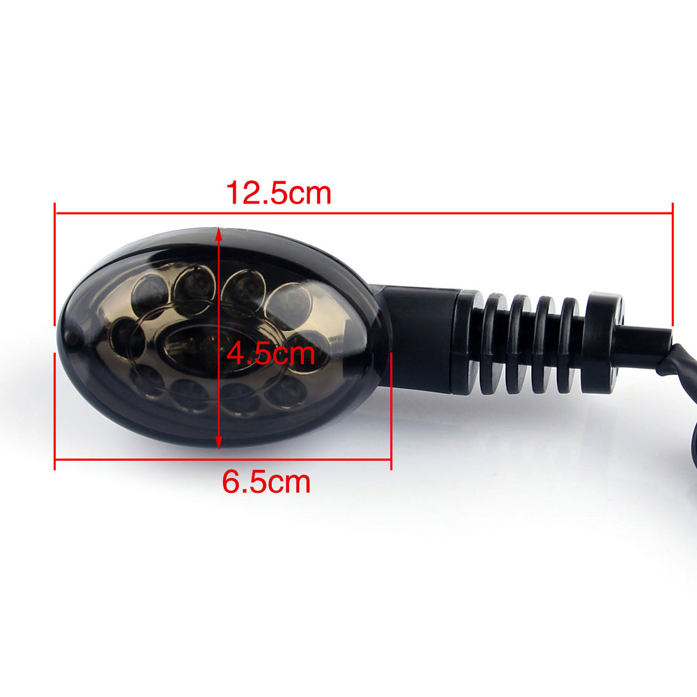 Front Rear LED Turn Signals Blinker Indicator For Kawasaki NINJA 250R Champoo