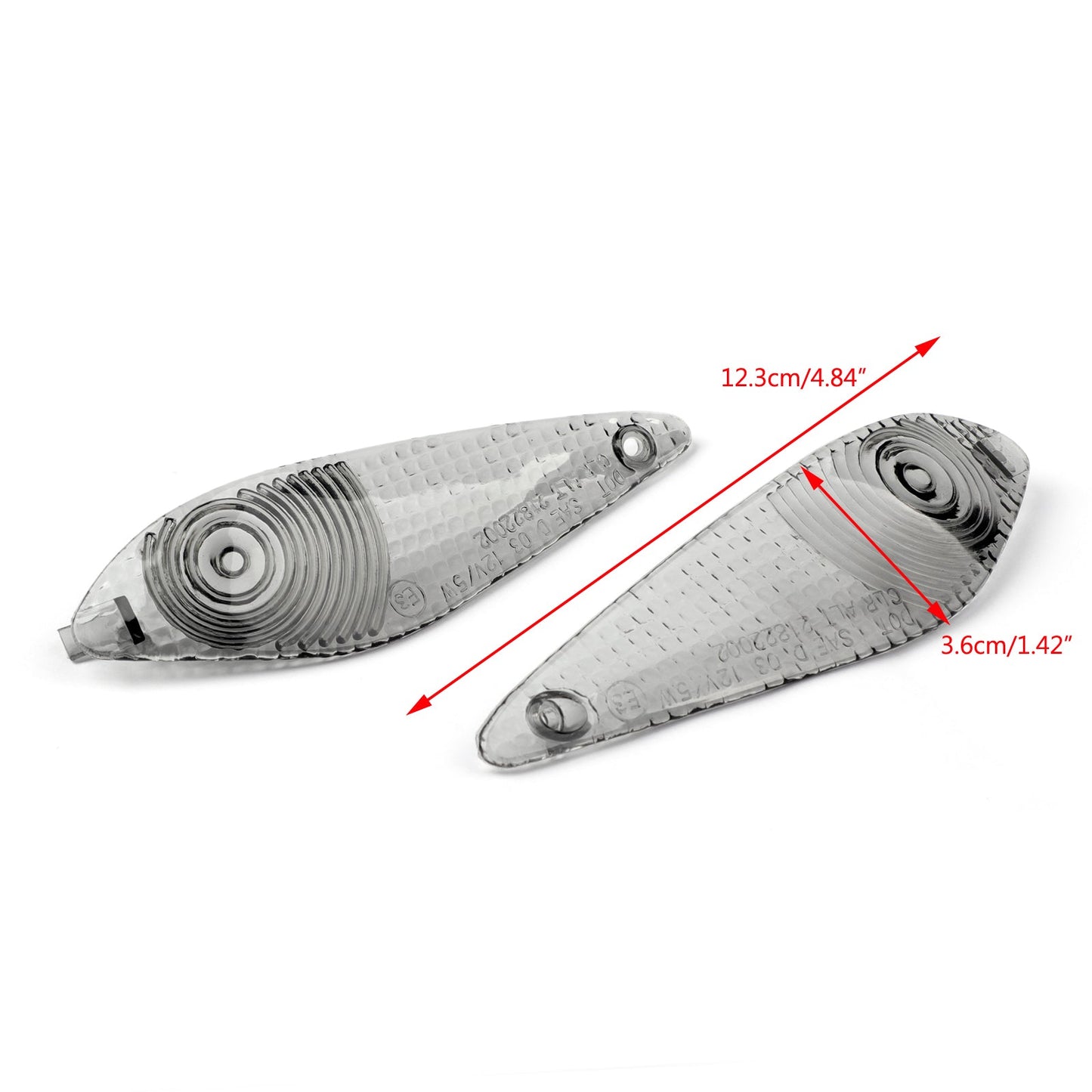 Front Turn Signals Lens For MV Agusta Strada F4 F1000 Brutale 2001-2009 Champoo
