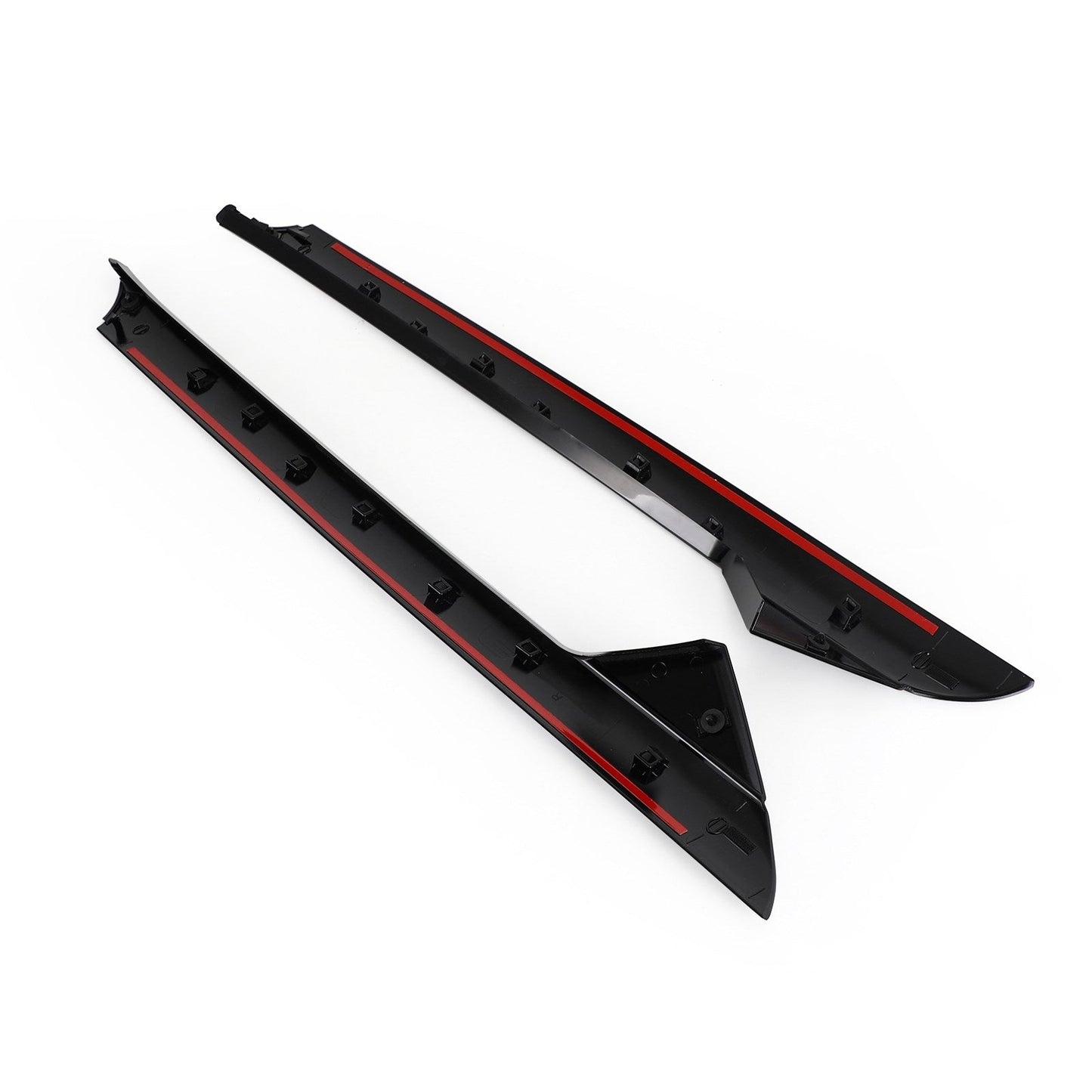2011-19 Ford Explorer Left+Right Pair Side Windshield Outer Trim Molding BB5Z-7803144-AA