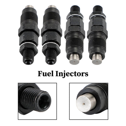 96-06 Mitsubishi L200 2.5TD K74 4D56T Pick Up 4PCS Fuel Injectors MD196607 9430610179 105148-1311