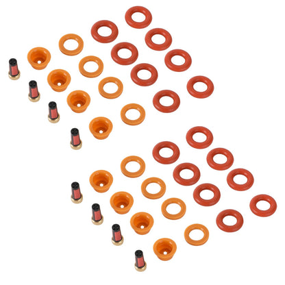 1992-1994 Ford E-350 Econoline/E-350 Econoline Club Wagon 7.5L V8 8 set Fuel Injectors Rebuild Repair Kit 0280150943