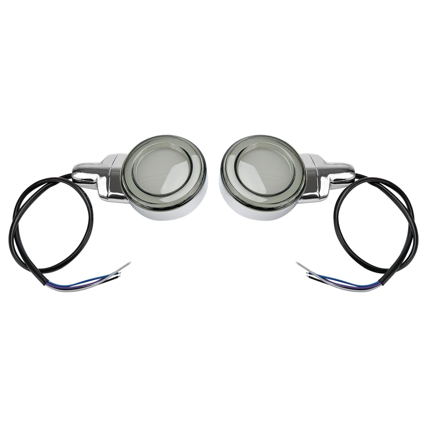Heritage Softail Classic Touring 99-23 LED Flat Front Turn Signal Light Champoo