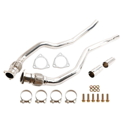 2012-2018 Audi A6 C7/C7.5 A7 C7/C7.5 3.0T V6 Exhaust Racing Downpipes