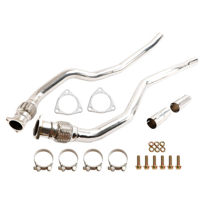 2010-2016 Audi S4 B8/B8.5 3.0T V6 Exhaust Racing Downpipes