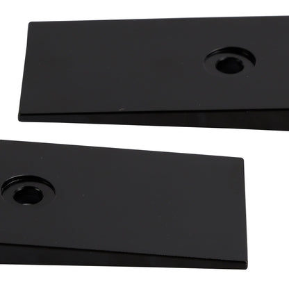 Heavy Duty Machined Steel Leaf Spring Shims for 2" Wide Leaf Springs (4 Degrees)
