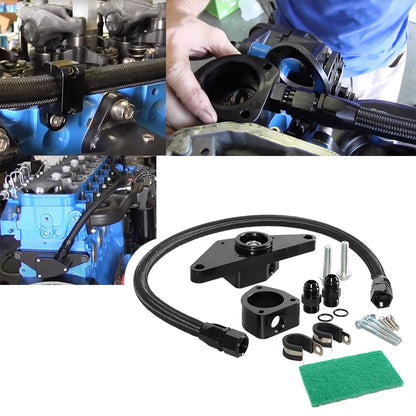 2003-2007 Dodge Ram Cummins 5.9L Turbo Piping Kit CCV PCV Reroute Kit