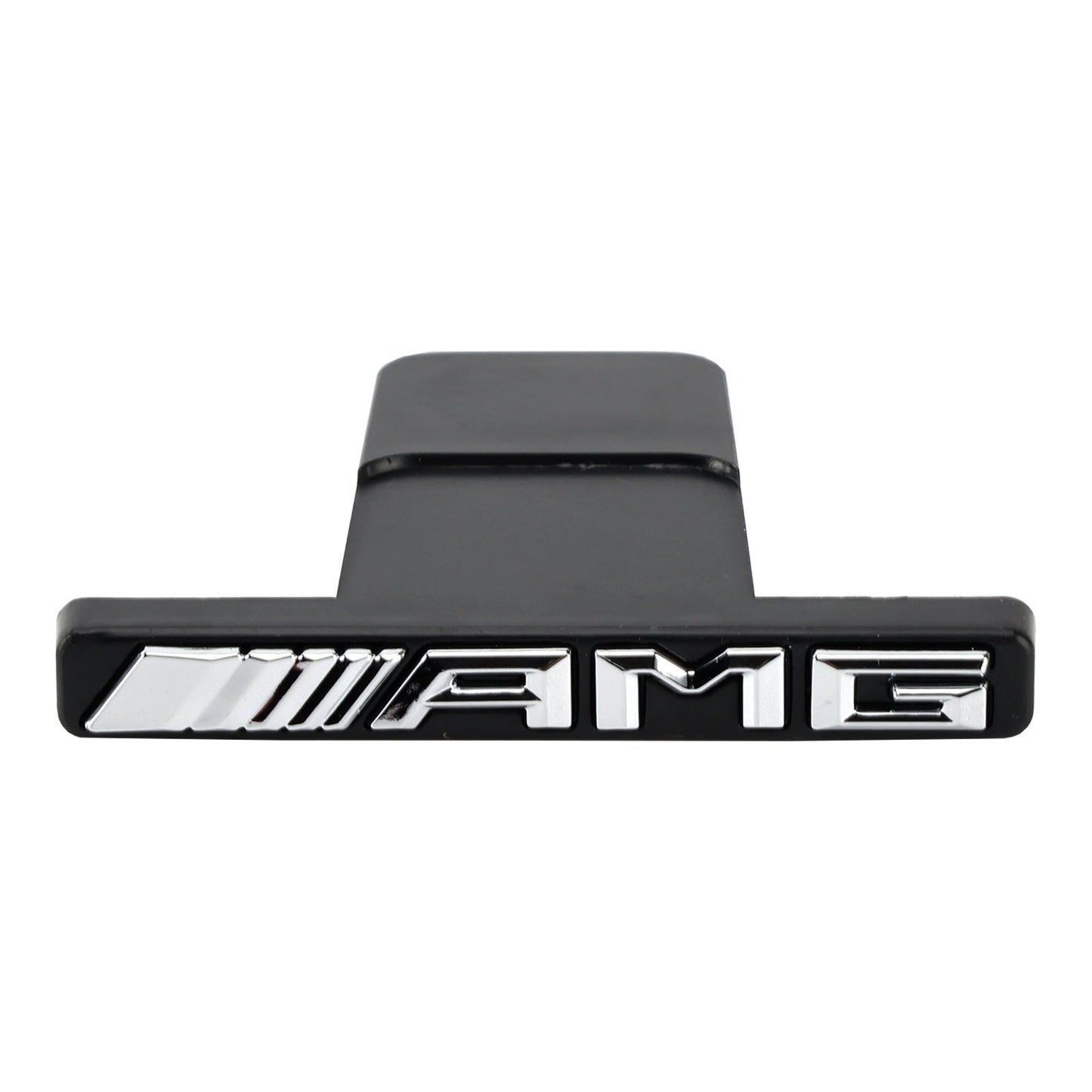 AMG Front Vertical Strip General Grill Emblem For Mercedes-Benz Grille Chrome / Red / Black AMG Decal Badge