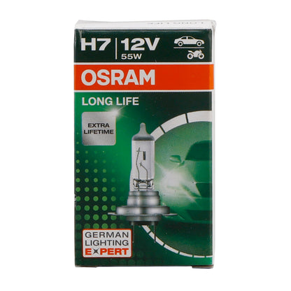 OSRAM Car Headlight Longlife H7 12V 60/55W 64210L