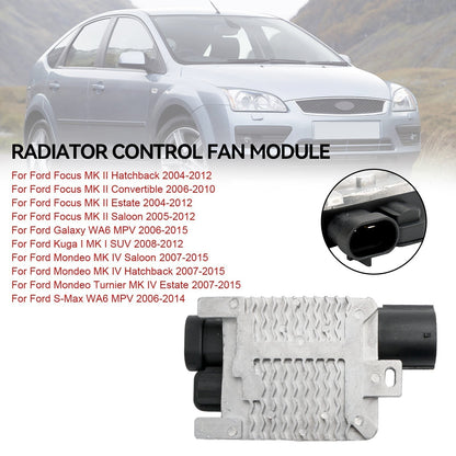 2004-2012 Ford Focus MK II Estate Radiator Control Fan Module 1477218 1565834 1477454