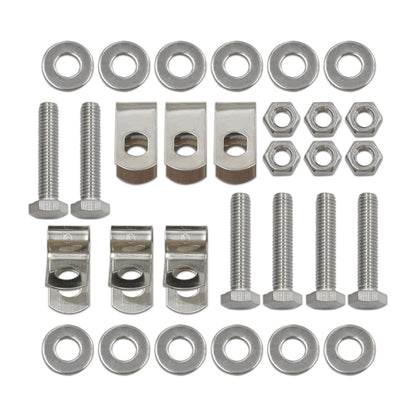 2007-2010 Pontiac G5 2.2L l4 Stainless Steel Braided Fuel Line Kit Quick Fix QFF0015SS