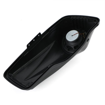 Saddlebag TRIPLE 6.5 Lids w/ Speaker Fits for Harley Touring Electra Glide 14-21