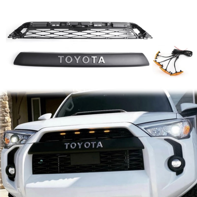 2014-2020 Toyota 4Runner TRD PRO Style Front Upper Grill Replacement