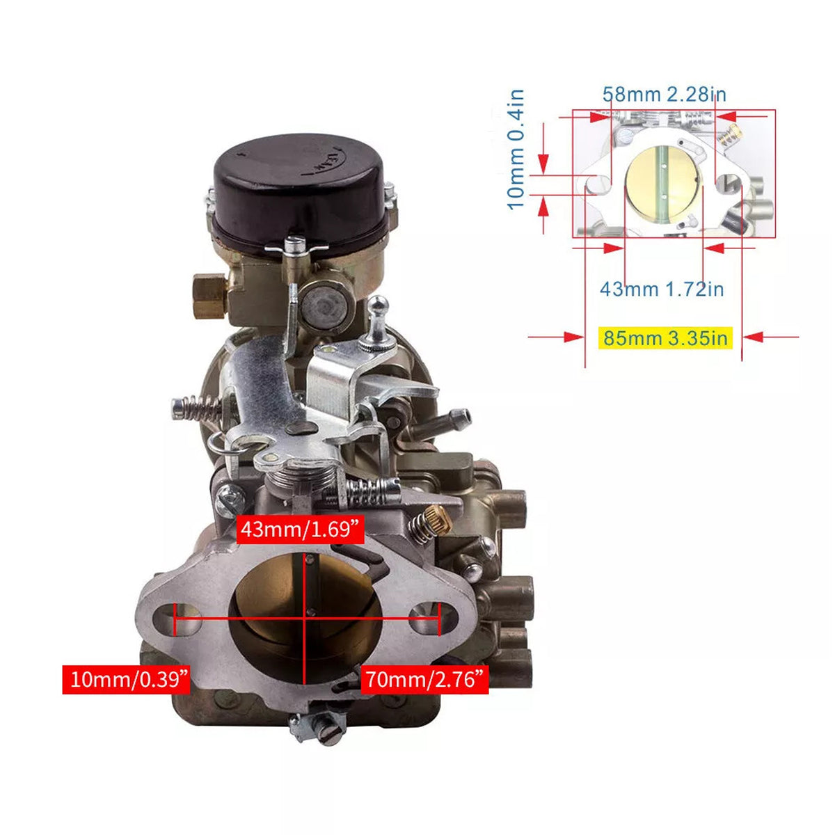 Chevy C10 Carburetor Carby LDH152
