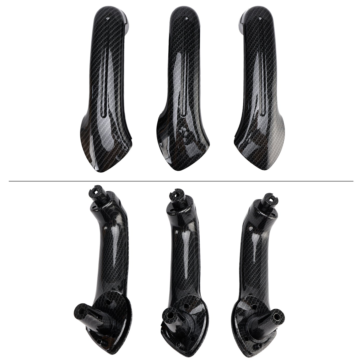 VW Jetta MK4 1999-2004 5PCS Window Switch Panel Bezel Door Handle Trim Set