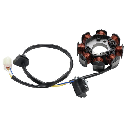 Arctic Cat 90 Dvx /90 2X4 /Alterra 90 3304-641 8-Pole Magneto Generator Stator 3 Wires Fit