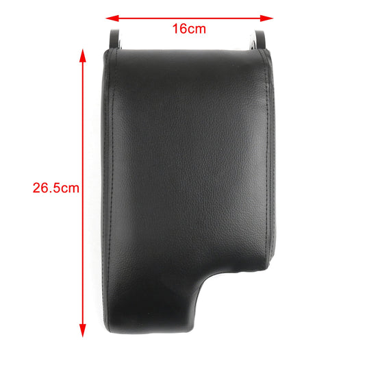 1998-2006 BMW E46 3 Series Leather Armrest Center Console Lid Cover Black