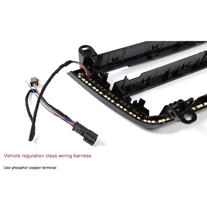 BMW F30 F31 F34 F80 F82 M3 M4 Carbon Ambient Light Radio Dash AC Trim LED Strip Panel