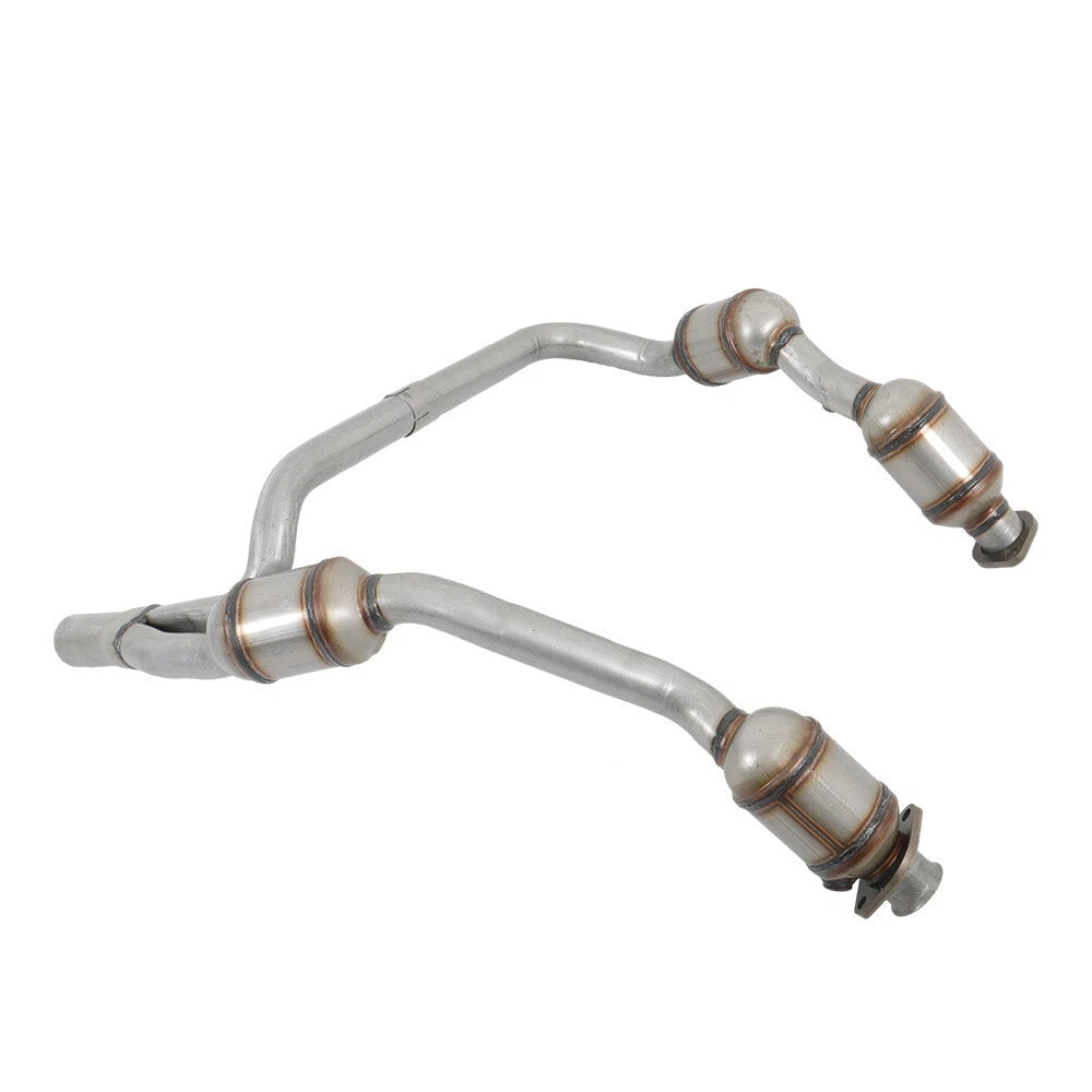 2007-2009 Jeep Wrangler JK 3.8L Y-Pipe Front Exhaust Catalytic Converter