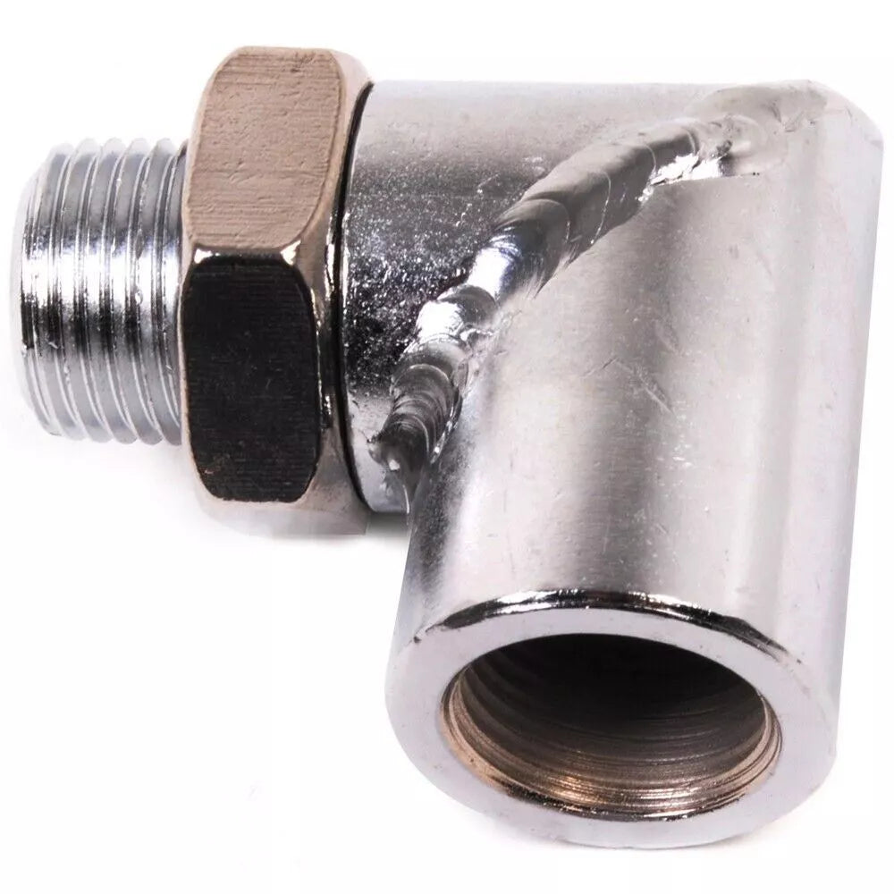 90° Oxygen Extender Adapter Spacer Extension Extender Sensor Adapter M18*1.5