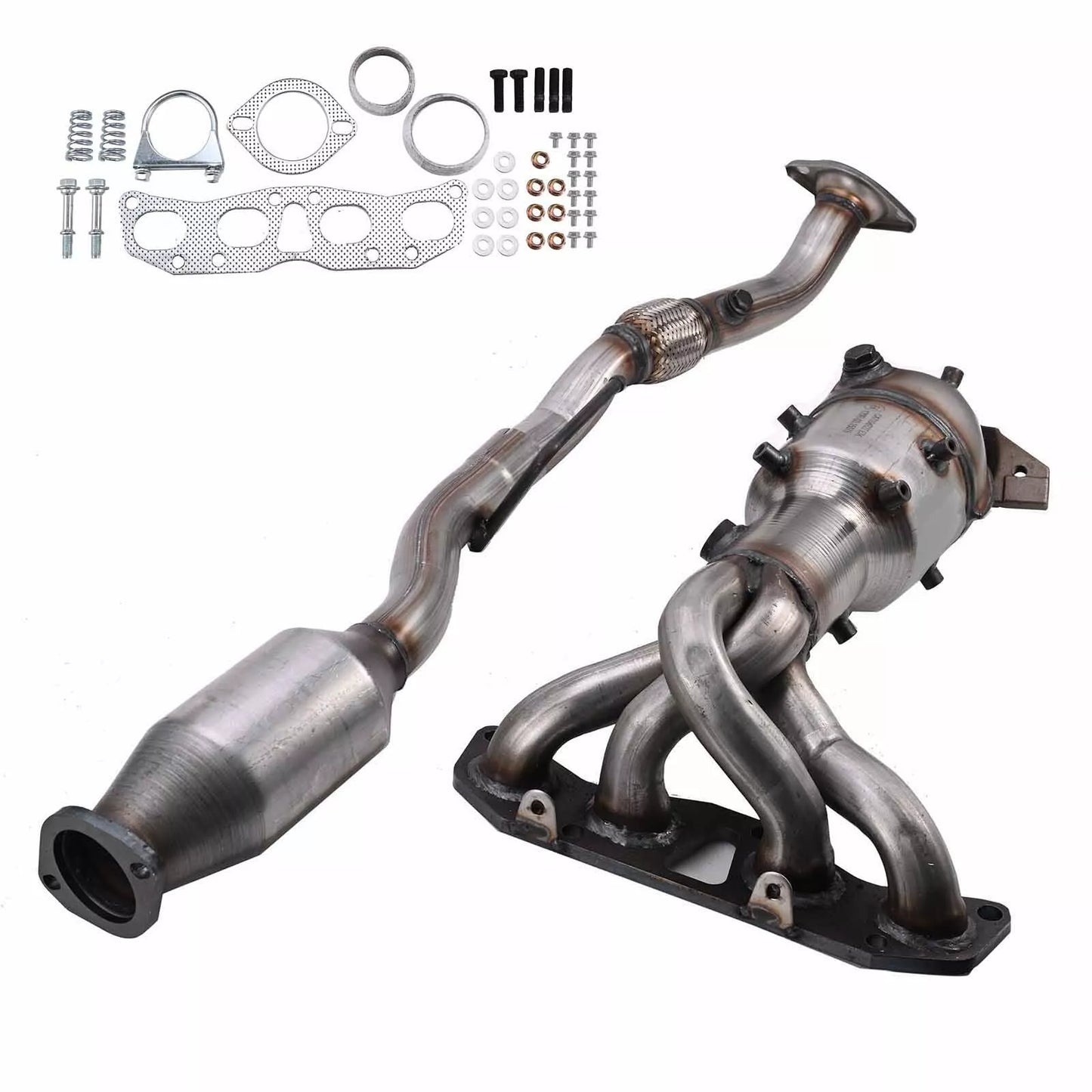 2002-2006 Nissan Altima 2.5L Front and Rear Catalytic Converter With Gasket