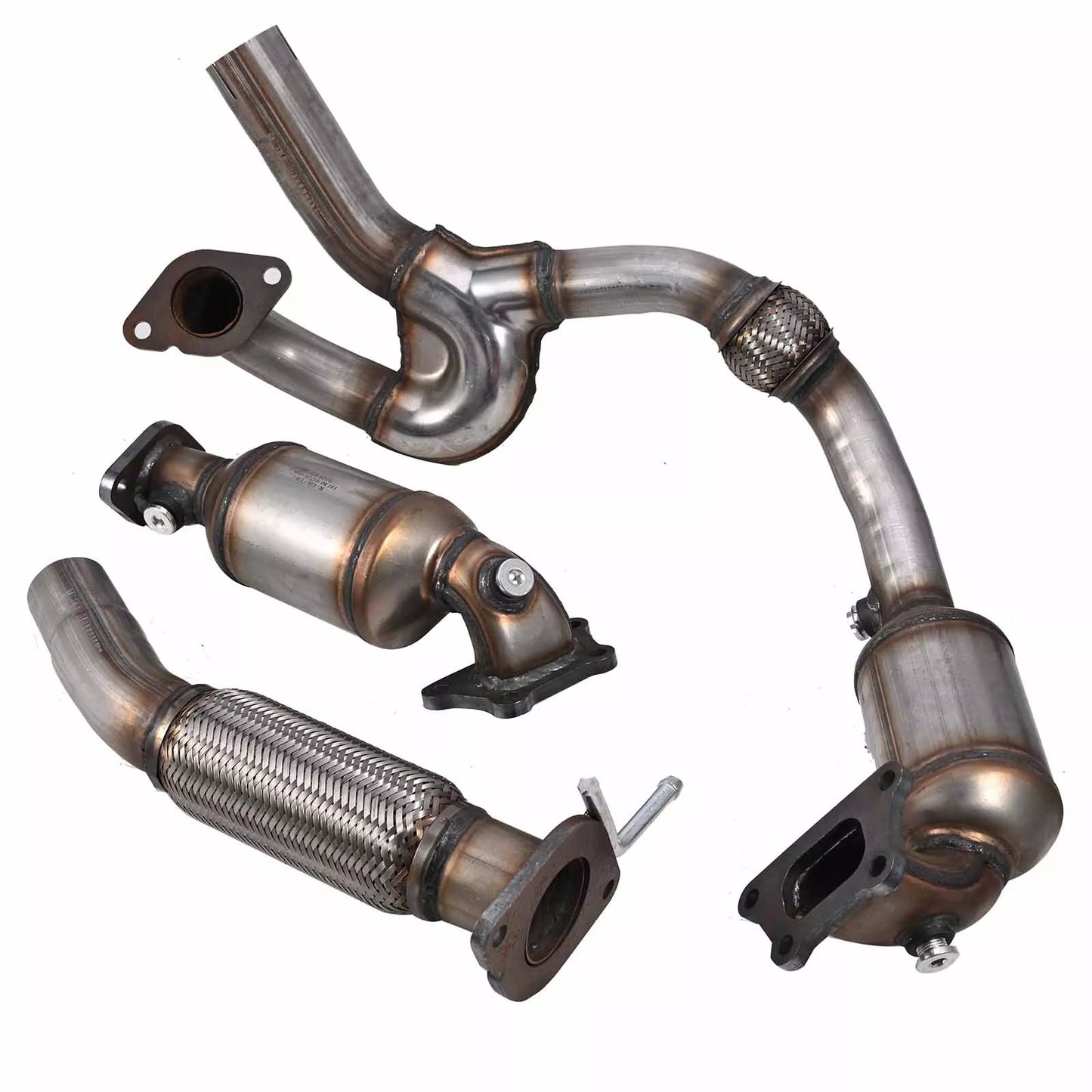 Cadillac SRX 3.0L 2010-2011 Catalytic Converter & Flex Pipe 10H41324 10H41323
