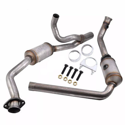 2010 2011 Jeep Wrangler 3.8L Catalytic Converters Complete Set
