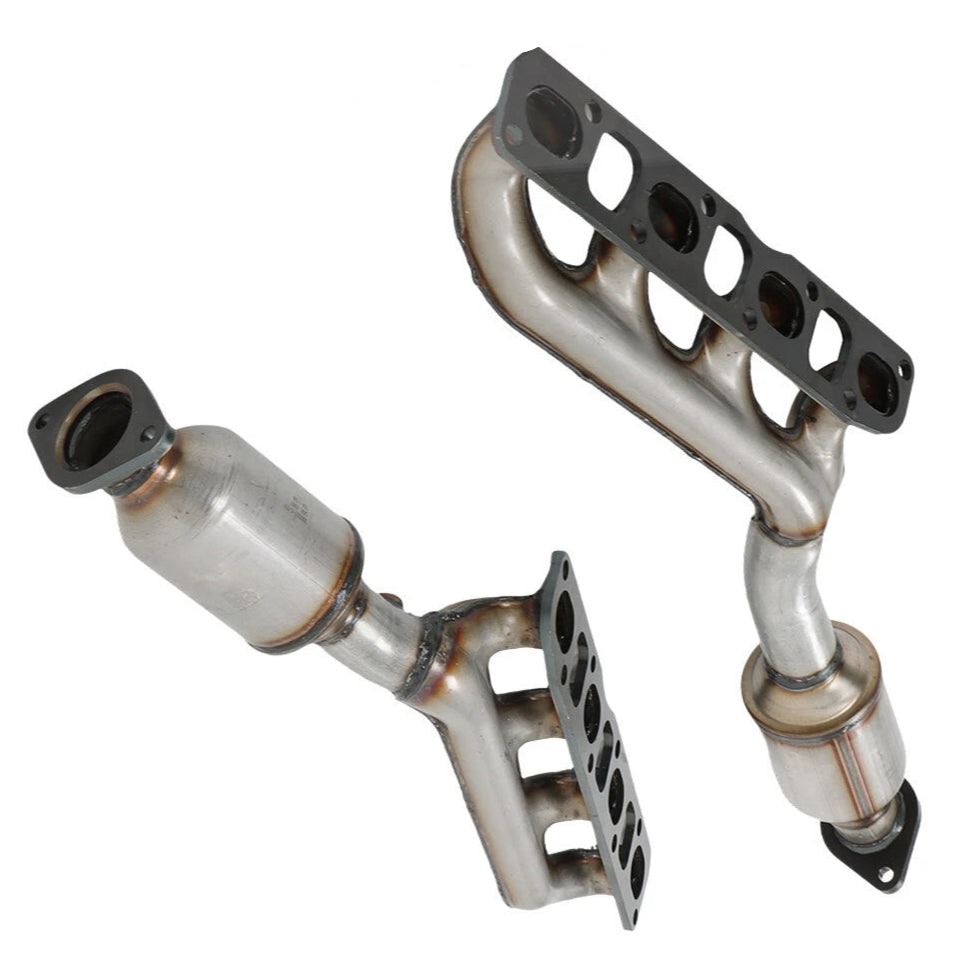 2008-2012 Nissan Pathfinder 5.6L 4pcs Front & Rear Manifold Catalytic Converters 16478 16479 16488 16489