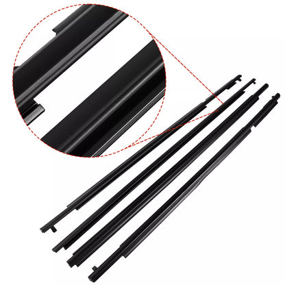2010-2021 Toyota 4Runner Car Outside Window Weatherstrip Seal Belt Moulding 75712-35011 75721-35011