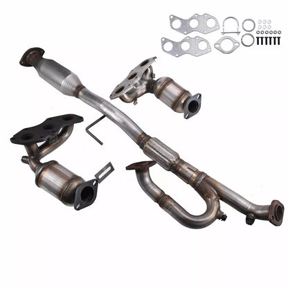 2007-2017 Toyota Camry 3.5L V6 3PCS Catalytic Converter