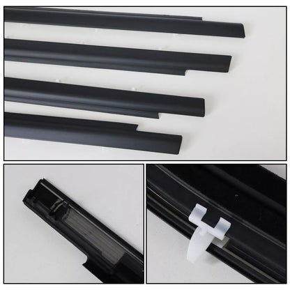 2000-2006 Toyota Tundra Double Cab 4pcs Weatherstrip Outer Lower Window 75720-0C010 75710-0C010