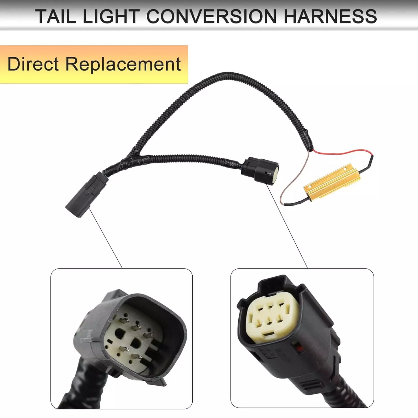 2016-2018 Chevrolet Silverado/Sierra Tail light LED Conversion Harness PNP