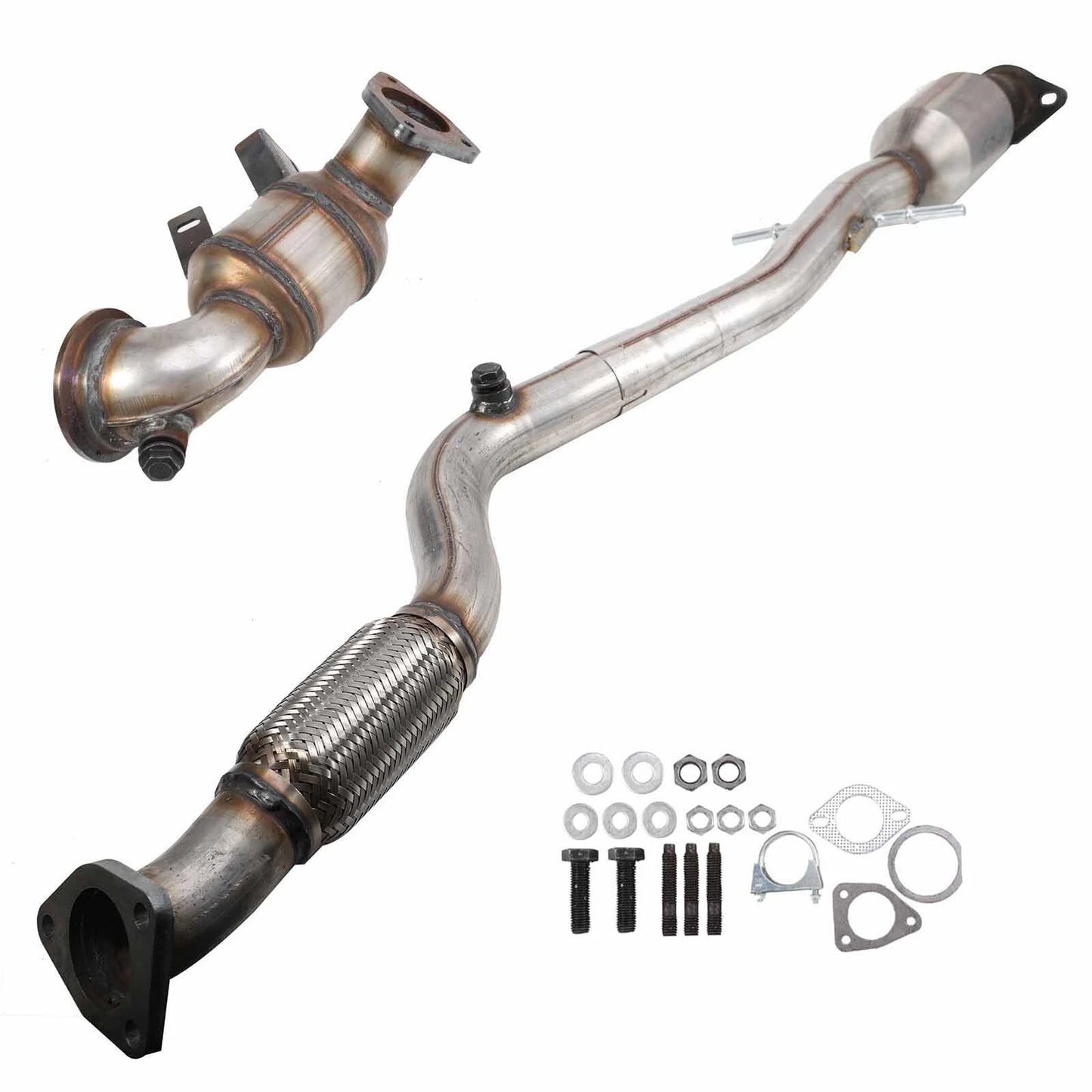 2011-2015 Chevy Cruze 1.4L Both Front & Rear Catalytic Converters