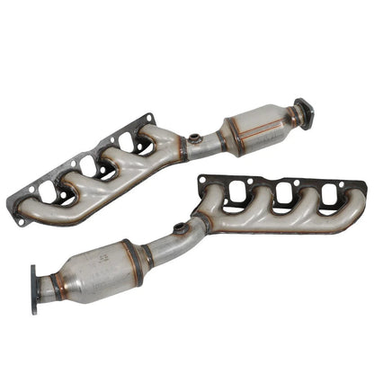 2005-2010 Infiniti QX56 5.6L 4pcs Front & Rear Manifold Catalytic Converters 16478 16479 16488 16489