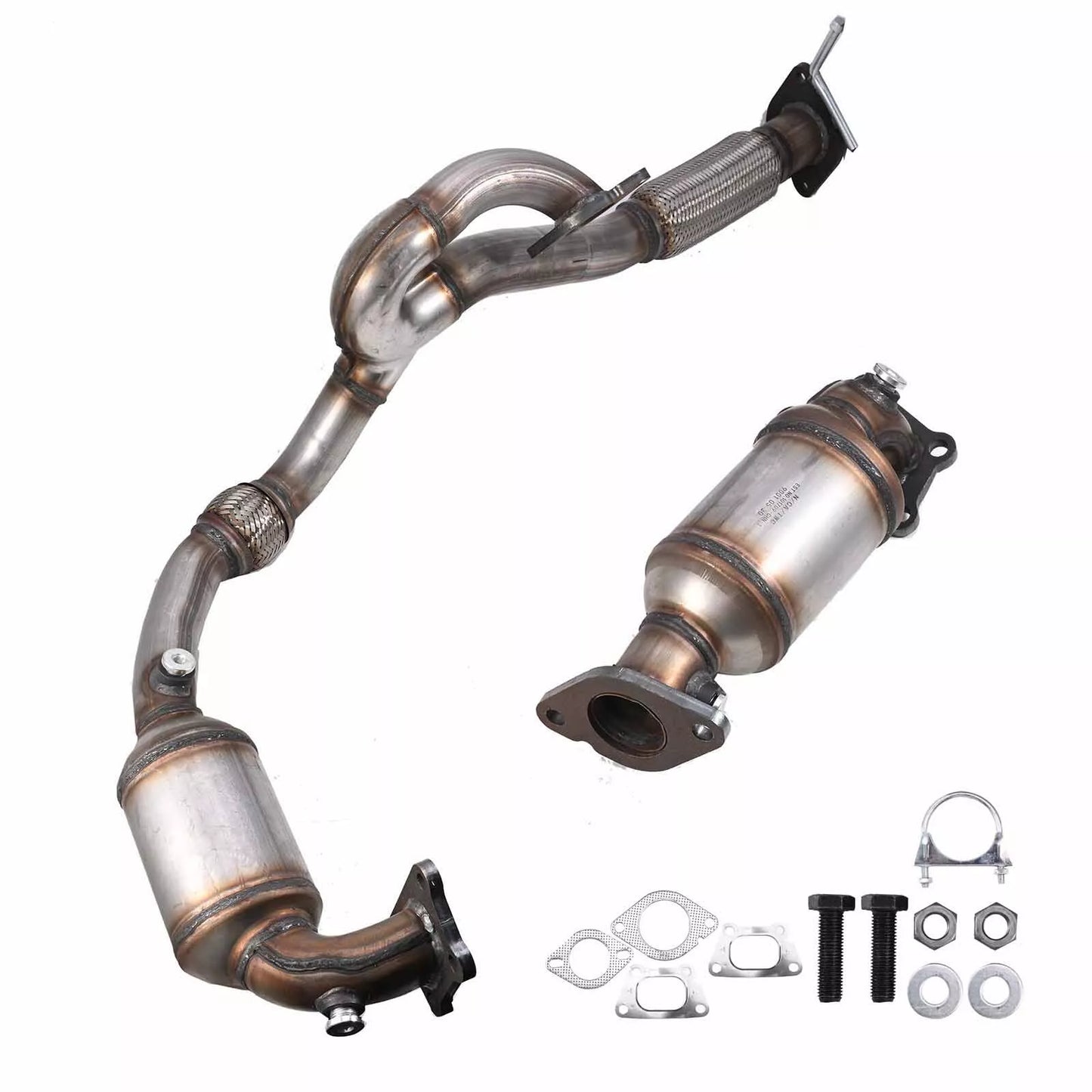 Cadillac SRX 3.0L 2010-2011 Catalytic Converter & Flex Pipe 10H41324 10H41323
