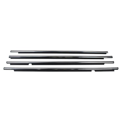 2003-2009 Toyota Land Cruiser Prado 120 Series 4PCS 75722-60080 Weatherstrip Window Belt Moulding Trim